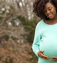 Black Pregnant Mom