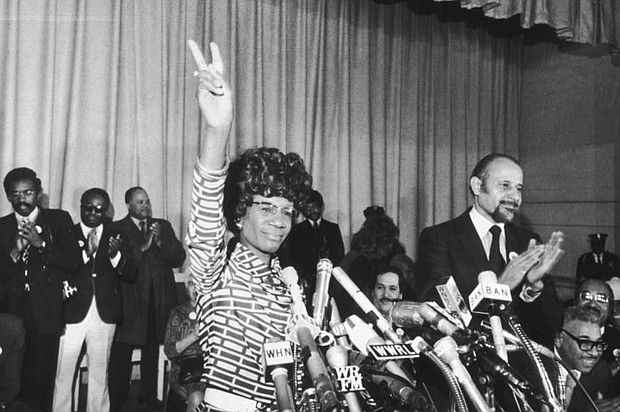  US Representative Shirley Chisholm of Brooklyn 