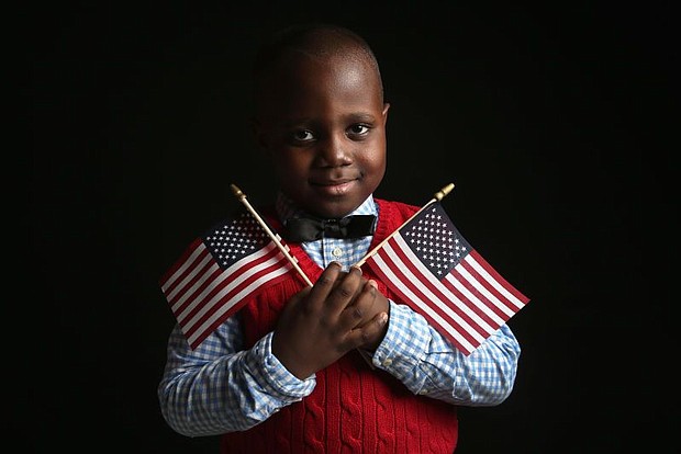 Ifeozuwa Oyaniyi, 5, born in Nigeria - Getty Images