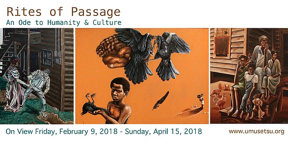 Rites of Passage: An Ode to Humanity & Culture is an exhibition celebrating the spirit of nature and human experience. …