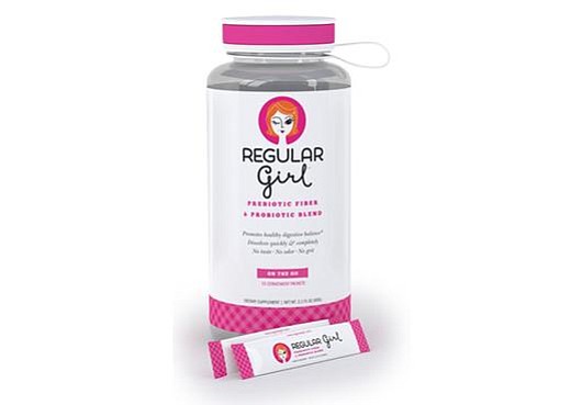 Regular Girl Starter Kit
Regular price$19.99

Our Regular Girl Starter Kit is a convenient supply of 15 Regular Girl individual on-the-go packets, delivered in a reusable, BPA-free water bottle.  And the label removes easily when you're done!