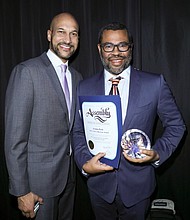 Keegan-Michael Key with multiple AAFCA Award winner Jordan Peele./credit Sheri Determan.