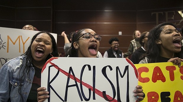 Texas State Students Protest