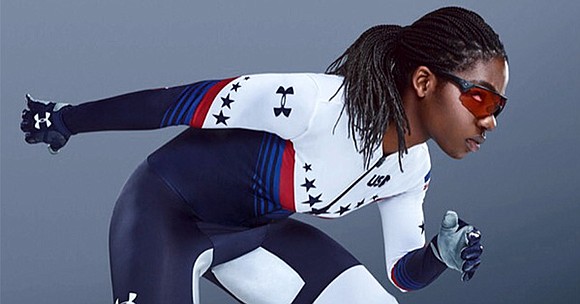 18-year old Maame Biney is the first Black woman ever to join the U.S. speedskating team for the Winter Olympics …
