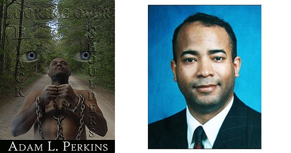 Bookcover and author, Adam L. Perkins