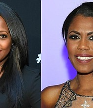 Keisha Knight Pulliam and Omarosa Manigault