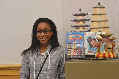 11-year-old Author Nichelle Joi recently wrote her second book entitled “The Mystery of the Missing Artifacts,” said she’s inspired by Dr. Martin Luther King Jr. Photo Credit: Christopher Shuttlesworth