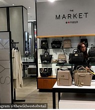 The Market @ Macy's pop-up venue at Macy's Herald Square flagship, February,