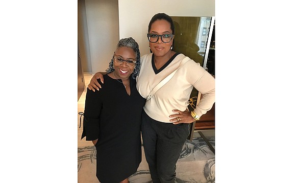 Oprah Winfrey has taken her look to the next level, thanks to Yolanda James, a Richmond native and eyewear boutique ...