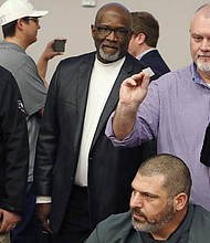 Paschal interim head football coach Michael Holcomb/credit Paul Moseley