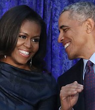 Former President Barack Obama and former First Lady Michelle Obama (Photo by Mark Wilson/Getty Images)