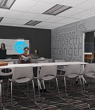 A Kevin Durant Charity Foundation rendering. Durant is launching a College Track chapter in his former Prince George’s County neighborhood. (Kevin Durant Charity Foundation)