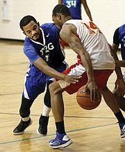 League players show off their skills during a fast-action, competitive game in 2017, when eight teams participated in the league. 