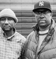 Paul Taylor, left, and Jawad Abdu hope RVA Night League for Safer Streets will prevent young men from being ensnared by social and criminal traps.