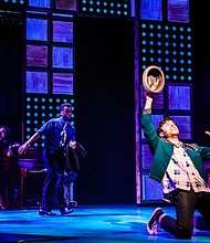 Barrett Riggins as Huey and the Cast of MEMPHIS_Photo Credit - Melissa Taylor