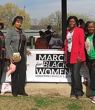 Alpha Kappa Alpha Sorority, Inc. - Alpha Kappa Omega members at the March for Black Women/Facebook