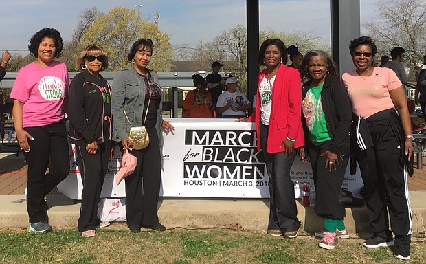 Alpha Kappa Alpha Sorority, Inc. - Alpha Kappa Omega members at the March for Black Women/Facebook