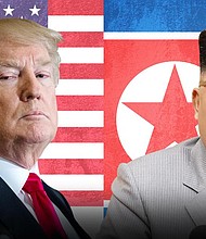 Donald Trump and Kim Jong Un