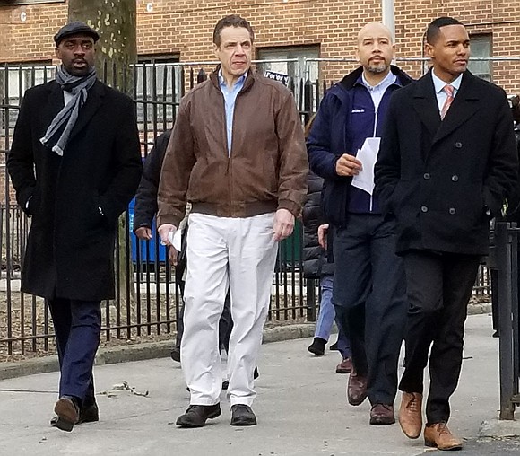 Gov. Cuomo is now stepping into the ongoing saga of issues facing NYCHA and calling on the state health department ... Gov. Cuomo is now stepping into the ongoing saga of issues facing NYCHA and calling on the state health department ...