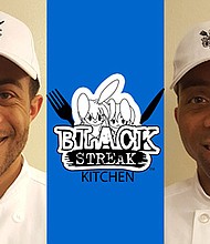 Black Streak Kitchen Founders, Terry L Raimey (left) and Justin Raimey (Right)