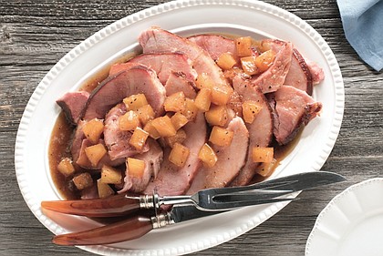 Slow-Cooked Maple Ham