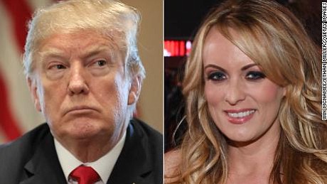 Stormy Daniels released a composite sketch on Tuesday of the man she alleges threatened her in 2011 and is offering …