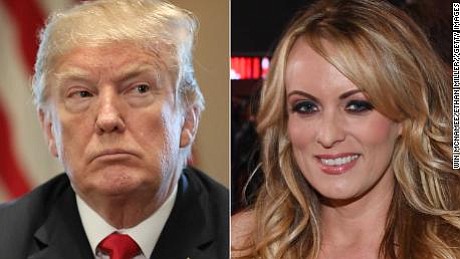 Donald Trump and Stormy Daniels