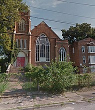 Former Mizpah Presbyterian Church in Highland Park