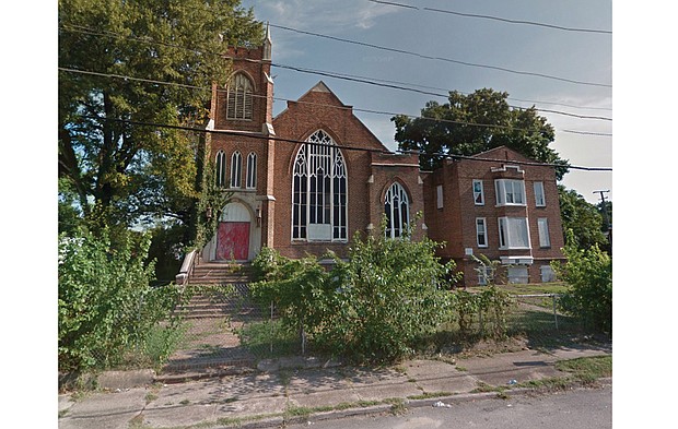 Former Mizpah Presbyterian Church in Highland Park