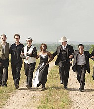 Jacqui Sutton with the Frontier Jazz Orchestra