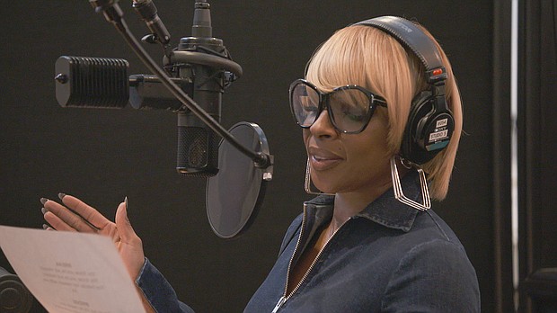  Mary J. Blige in her first animated film role