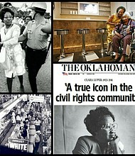 Civil Rights Leader and Activist Clara Luper (photo via blackthen.com)