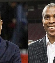 Kelvin Sampson and Mike Davis