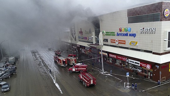 At least 53 people are dead and dozens injured after a fire at a shopping center in the Siberian city …