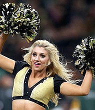 	Jacalyn Bailey Davis alleges the Saints and the NFL hold female cheerleaders and male players to different standards of personal conduct./Getty Image