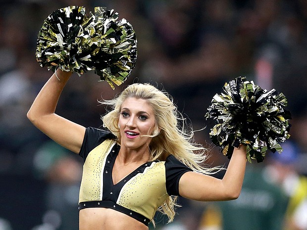 	Jacalyn Bailey Davis alleges the Saints and the NFL hold female cheerleaders and male players to different standards of personal conduct./Getty Image