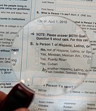 The Commerce Department announced Monday the addition of a citizenship question to the 2020 Census in order to, they say, get the most accurate count of citizens at the most granular level./Paul J Richards/AFP/Getty Images