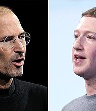 Stve Jobs told an audience in 2010 that privacy should be sacrosanct for tech companies like Google and Facebook. Lo and behold, Facebook CEO and founder Mark Zuckerberg was there./Getty Image