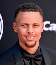  five-time All-Star Stephen Curry of the Golden State Warriors
