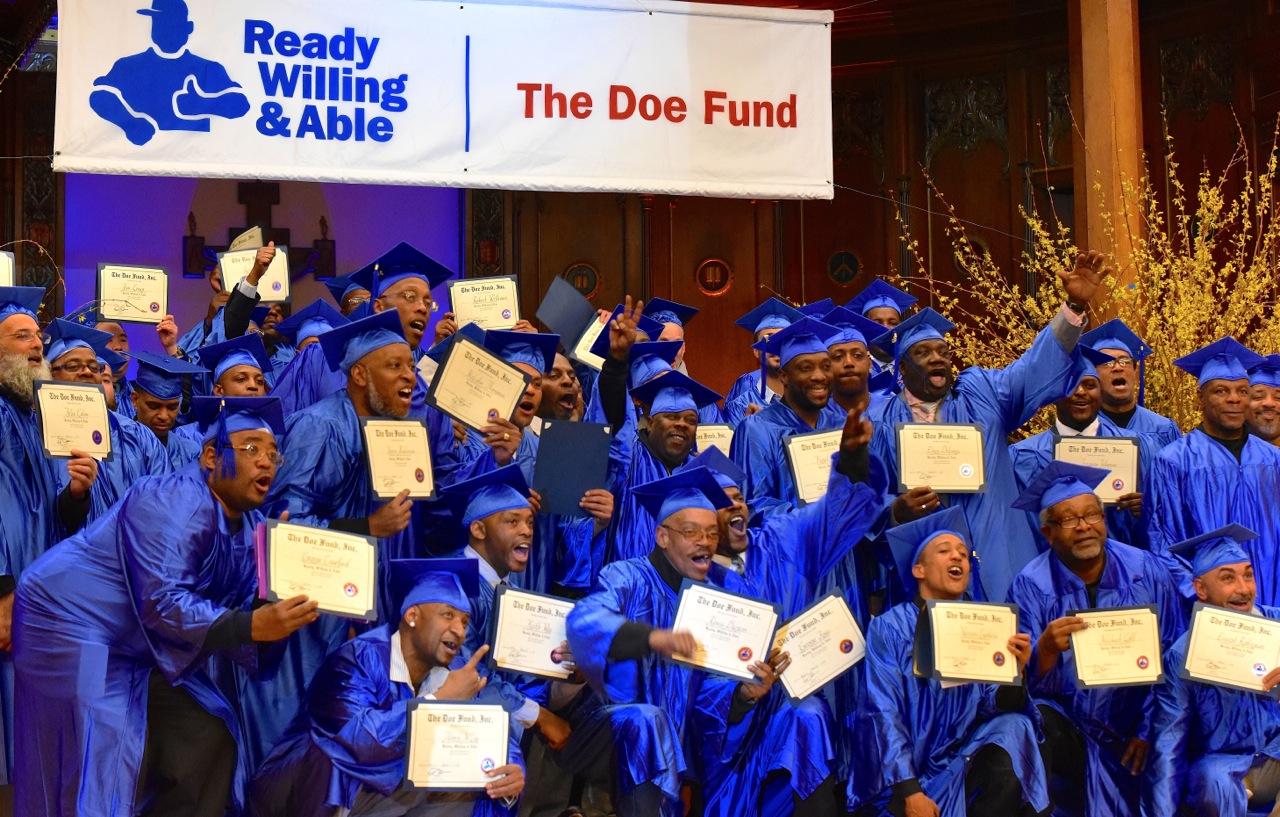 doe-fund-s-ready-willing-able-program-members-graduate-in-manhattan