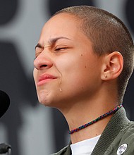 Emma Gonzalez, a survivor of the Parkland, Fla., school shooting.