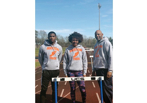 As a teenage athlete, Valentino Robinson ranked with top high hurdlers in Virginia. Now as coach, he faces a different ...