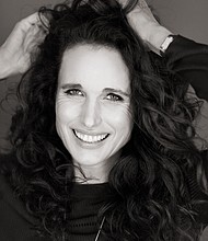 Actress Andie MacDowell/photo by Sam Jones