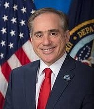 Former Department of Veterans Affairs Secretary David Shulkin said that White House chief of staff John Kelly called to give him a heads up that he'd be fired via a tweet from President Donald Trump. (File Photo)