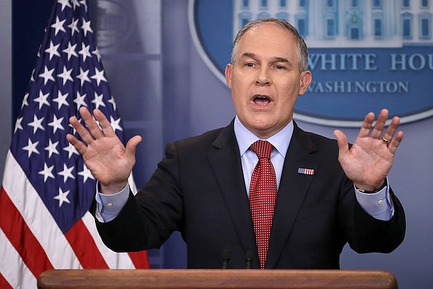 The White House is "looking into" embattled Environmental Protection Agency Administrator Scott Pruitt's housing situation amid reports that he rented a room in Washington, DC, from the family of an energy lobbyist, a person familiar with the matter told CNN./Getty Image