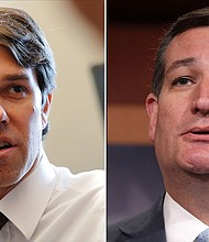 Democratic Rep. Beto O'Rourke raised more than $6.7 million in the first three months of 2018, his campaign announced Tuesday, a sign that the El Paso Democrat is poised to put up a significant fight against incumbent Republican Sen. Ted Cruz.