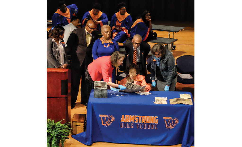 Armstrong High Time Capsule Takes Alumni Students Back In History Richmond Free Press Serving The African American Community In Richmond Va