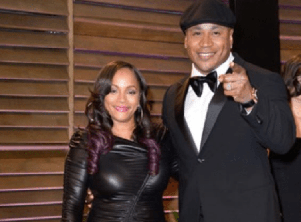LL Cool J with his wife, Simone