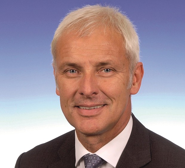 Volkswagen CEO Matthias Mueller