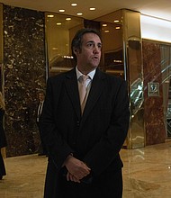 FBI agents who raided the home, office and hotel of Donald Trump's personal lawyer sought communications that Trump had with attorney Michael Cohen and others regarding the infamous "Access Hollywood" tape that captured Trump making lewd remarks about women a month before the election, according to sources familiar with the matter.